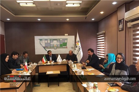 بازدید هیات نمایشگاهی ایتالیا از نمایشگاه بین المللی شهر آفتاب