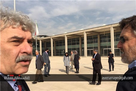 بازدید هیات نمایشگاهی ایتالیا از نمایشگاه بین المللی شهر آفتاب