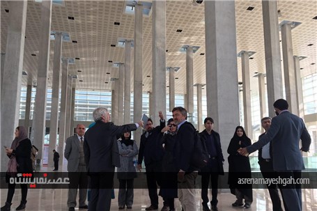 بازدید هیات نمایشگاهی ایتالیا از نمایشگاه بین المللی شهر آفتاب