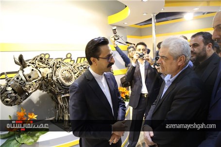 گزارش تصویری از اولین روز برپایی یازدهمین نمایشگاه قطعات تهران