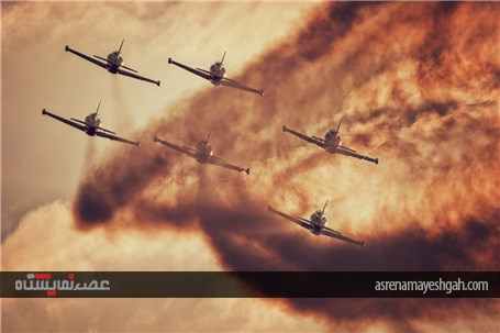 گزارش تصویری مانور هواپیمای تیم بالتیک بیز در نمایشگاه AIRKISH