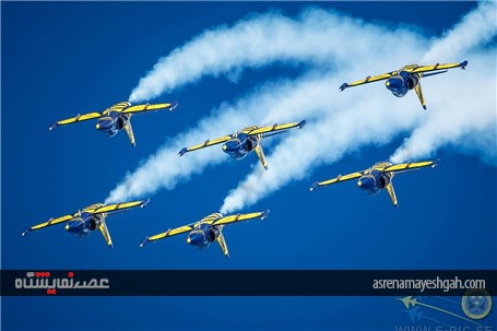 گزارش تصویری مانور هواپیمای تیم بالتیک بیز در نمایشگاه AIRKISH