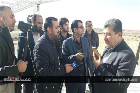 گزارش تصویری بازدید نماینده مردم همدان در مجلس شورای اسلامی از سایت جدید الاحداث شرکت نمایشگاه های ب