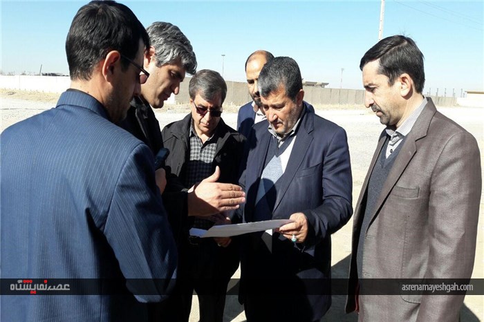 گزارش تصویری بازدید نماینده مردم همدان در مجلس شورای اسلامی از سایت جدید الاحداث شرکت نمایشگاه های بین المللی همدان