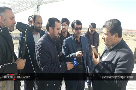 گزارش تصویری بازدید نماینده مردم همدان در مجلس شورای اسلامی از سایت جدید الاحداث شرکت نمایشگاه های ب