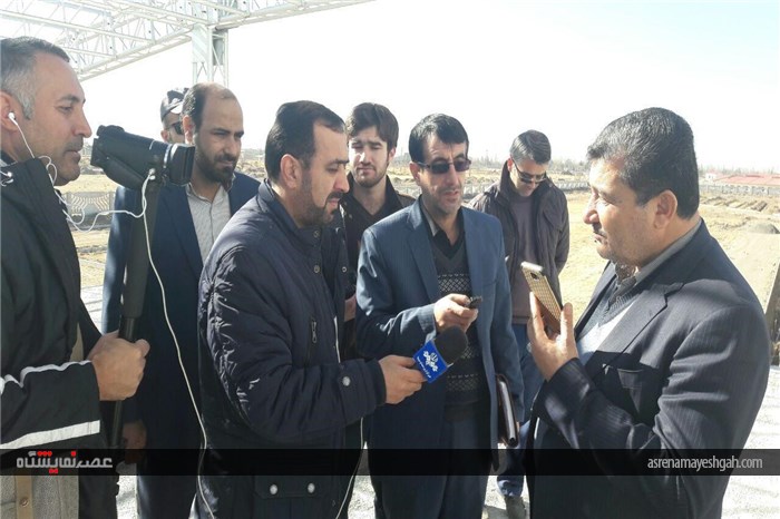 گزارش تصویری بازدید نماینده مردم همدان در مجلس شورای اسلامی از سایت جدید الاحداث شرکت نمایشگاه های ب