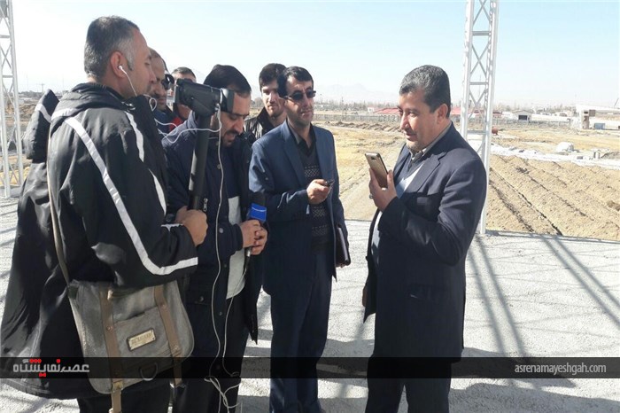 گزارش تصویری بازدید نماینده مردم همدان در مجلس شورای اسلامی از سایت جدید الاحداث شرکت نمایشگاه های ب