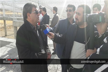 گزارش تصویری بازدید نماینده مردم همدان در مجلس شورای اسلامی از سایت جدید الاحداث شرکت نمایشگاه های ب