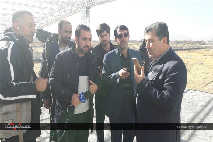 گزارش تصویری بازدید نماینده مردم همدان در مجلس شورای اسلامی از سایت جدید الاحداث شرکت نمایشگاه های ب