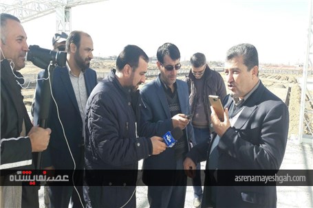 گزارش تصویری بازدید نماینده مردم همدان در مجلس شورای اسلامی از سایت جدید الاحداث شرکت نمایشگاه های ب