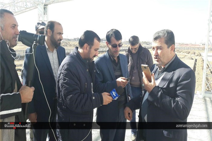 گزارش تصویری بازدید نماینده مردم همدان در مجلس شورای اسلامی از سایت جدید الاحداث شرکت نمایشگاه های ب