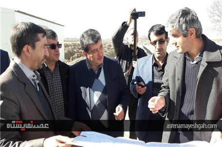 گزارش تصویری بازدید نماینده مردم همدان در مجلس شورای اسلامی از سایت جدید الاحداث شرکت نمایشگاه های ب