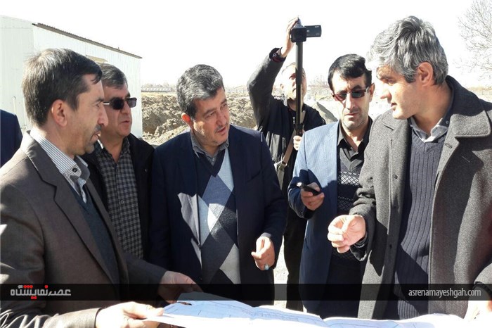 گزارش تصویری بازدید نماینده مردم همدان در مجلس شورای اسلامی از سایت جدید الاحداث شرکت نمایشگاه های ب