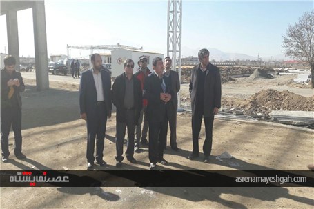 گزارش تصویری بازدید نماینده مردم همدان در مجلس شورای اسلامی از سایت جدید الاحداث شرکت نمایشگاه های ب