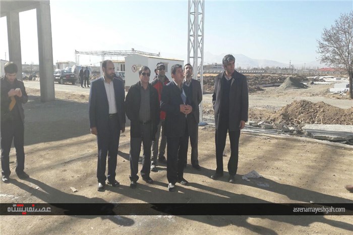 گزارش تصویری بازدید نماینده مردم همدان در مجلس شورای اسلامی از سایت جدید الاحداث شرکت نمایشگاه های ب