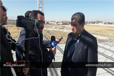 گزارش تصویری بازدید نماینده مردم همدان در مجلس شورای اسلامی از سایت جدید الاحداث شرکت نمایشگاه های ب