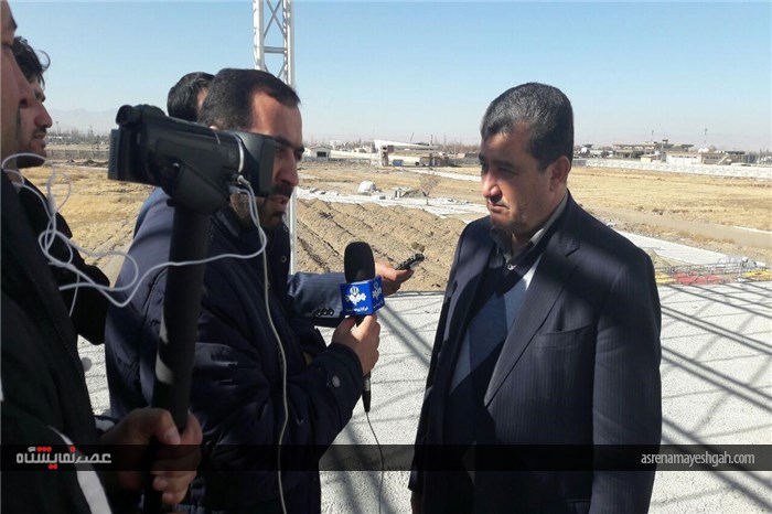 گزارش تصویری بازدید نماینده مردم همدان در مجلس شورای اسلامی از سایت جدید الاحداث شرکت نمایشگاه های ب