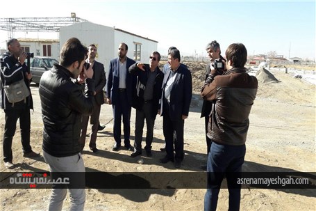 گزارش تصویری بازدید نماینده مردم همدان در مجلس شورای اسلامی از سایت جدید الاحداث شرکت نمایشگاه های ب
