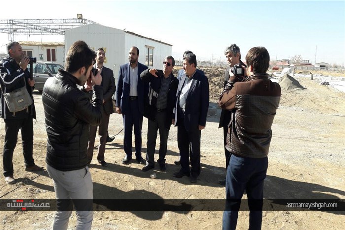 گزارش تصویری بازدید نماینده مردم همدان در مجلس شورای اسلامی از سایت جدید الاحداث شرکت نمایشگاه های ب