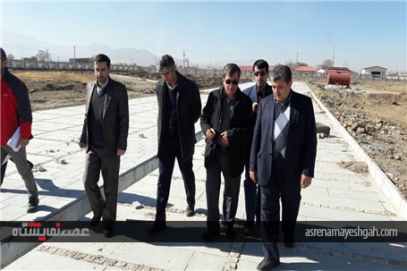 گزارش تصویری بازدید نماینده مردم همدان در مجلس شورای اسلامی از سایت جدید الاحداث شرکت نمایشگاه های ب