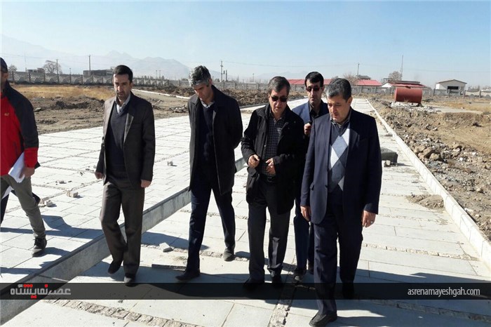 گزارش تصویری بازدید نماینده مردم همدان در مجلس شورای اسلامی از سایت جدید الاحداث شرکت نمایشگاه های ب