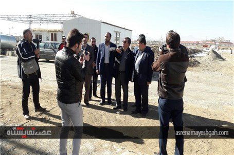 گزارش تصویری بازدید نماینده مردم همدان در مجلس شورای اسلامی از سایت جدید الاحداث شرکت نمایشگاه های ب