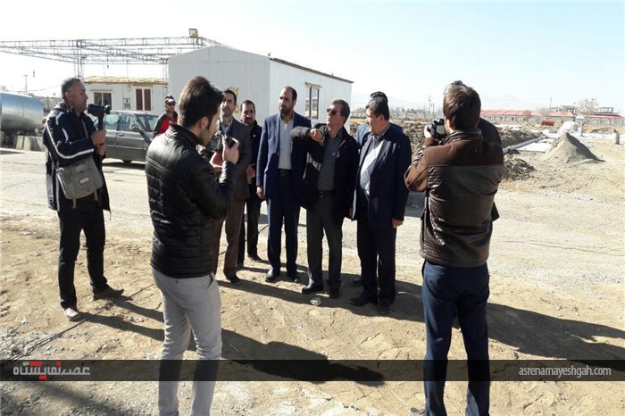 گزارش تصویری بازدید نماینده مردم همدان در مجلس شورای اسلامی از سایت جدید الاحداث شرکت نمایشگاه های ب