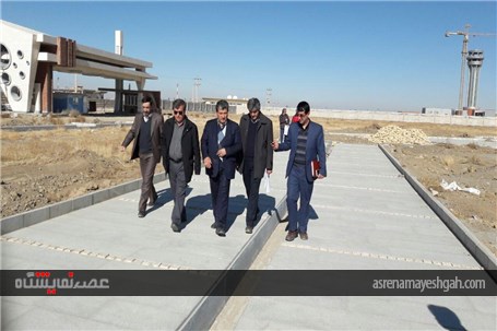 گزارش تصویری بازدید نماینده مردم همدان در مجلس شورای اسلامی از سایت جدید الاحداث شرکت نمایشگاه های ب