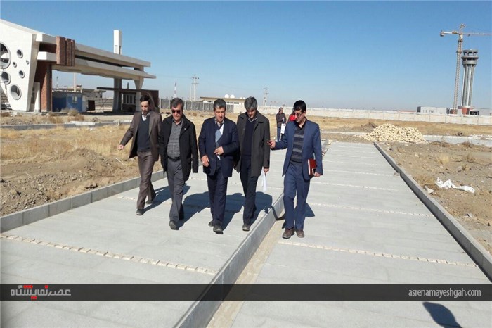 گزارش تصویری بازدید نماینده مردم همدان در مجلس شورای اسلامی از سایت جدید الاحداث شرکت نمایشگاه های ب