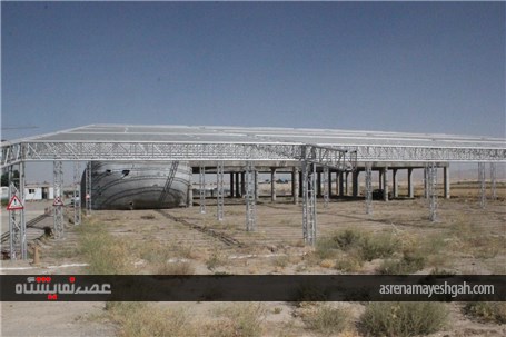 گزارش تصویری مراحل عملیات عمرانی سایت جدید الاحداث شرکت نمایشگاه های بین المللی استان همدان