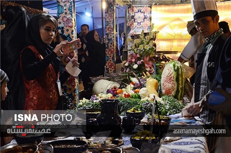 گزارش تصویری نمایشگاه جشنواره سفره ایرانی فرهنگ گردشگری در اصفهان