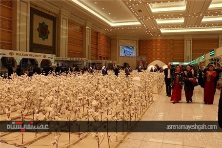 گزارش تصویری افتتاح ششمین نمایشگاه بین‌المللی پنبه ترکمنستان