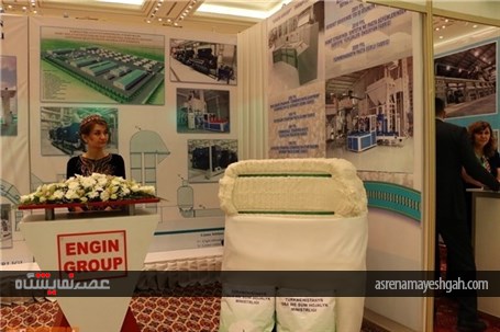 گزارش تصویری افتتاح ششمین نمایشگاه بین‌المللی پنبه ترکمنستان