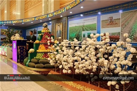 گزارش تصویری افتتاح ششمین نمایشگاه بین‌المللی پنبه ترکمنستان