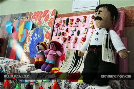 گزارش تصویری نمایشگاه توانمندی معلولان در شهرکرد