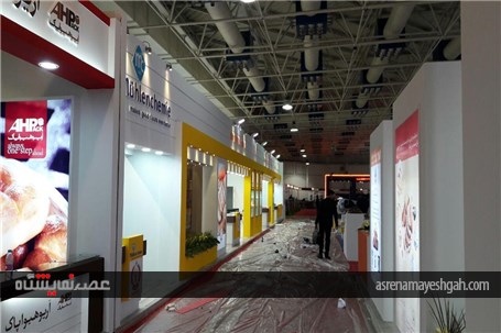 گزارش تصویری 12 ساعت پیش از دهمین نمایشگاه بین المللی صنعت آرد و نان تهران