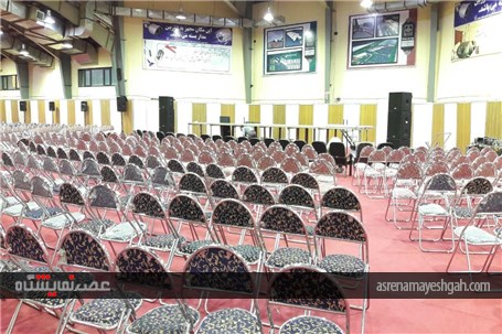 گزارش تصویری مراحل آماده سازی محل برپایی افتتاحیه بیست و سومین جشنواره بین المللی تئاتر کودک و نوج