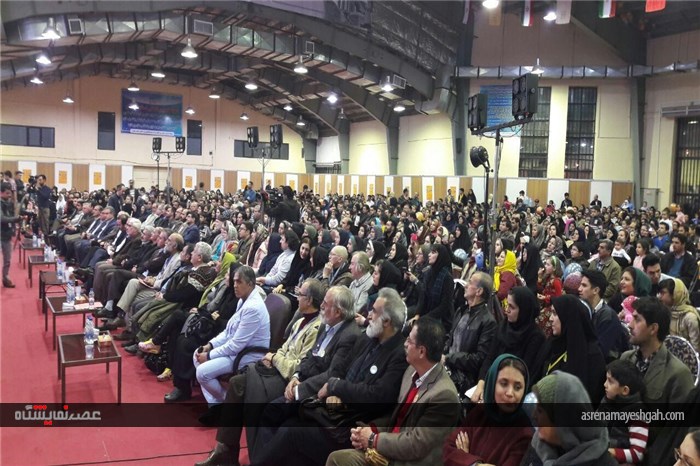 مراسم افتتاحیه بیست و سومین فستیوال بین المللی تئاتر کودک و نوجوان همدان