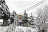 اولین برف زمستانى ارومیه در نمایشگاه بین المللی ارومیه +تصاویر