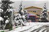 اولین برف زمستانى در نمایشگاه بین المللی ارومیه +تصاویر