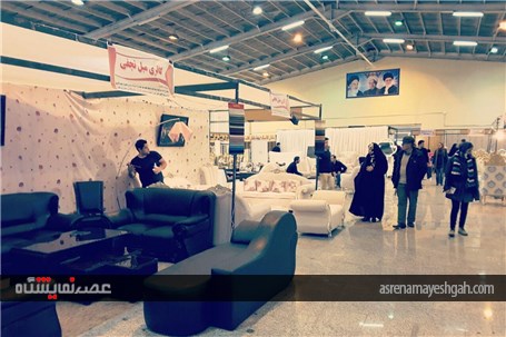 گزارش تصویری هفدهمین نمایشگاه مبلمان و لوستر اراک
