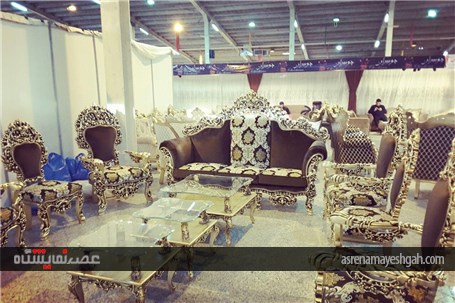 گزارش تصویری هفدهمین نمایشگاه مبلمان و لوستر اراک