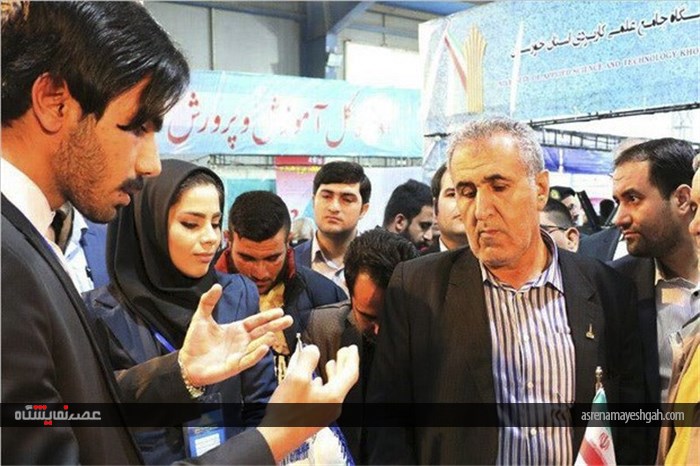 گزارش تصویری بازدید نایب رئیس مجلس از نمایشگاه حفاری اهواز