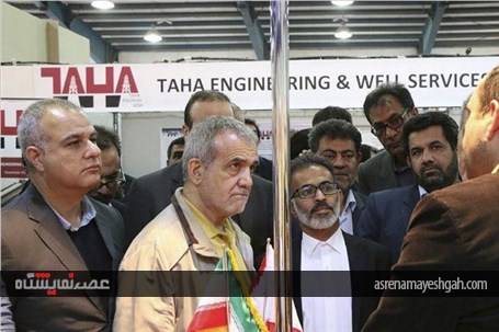 گزارش تصویری بازدید نایب رئیس مجلس از نمایشگاه حفاری اهواز