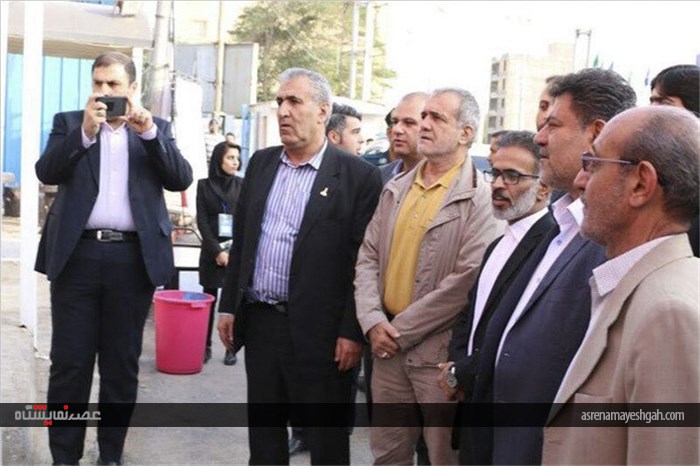 گزارش تصویری بازدید نایب رئیس مجلس از نمایشگاه حفاری اهواز
