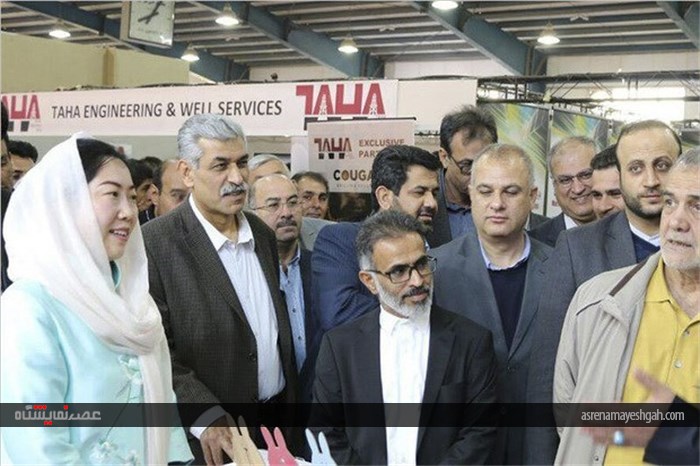 گزارش تصویری بازدید نایب رئیس مجلس از نمایشگاه حفاری اهواز