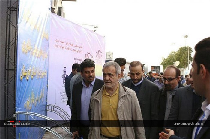 گزارش تصویری بازدید نایب رئیس مجلس از نمایشگاه حفاری اهواز