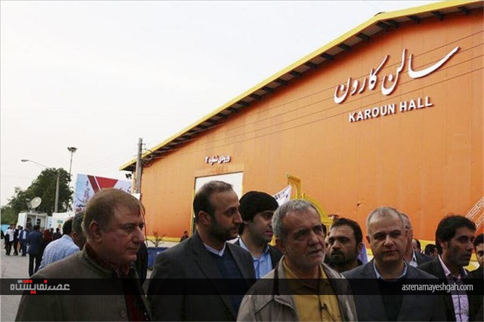 گزارش تصویری بازدید نایب رئیس مجلس از نمایشگاه حفاری اهواز