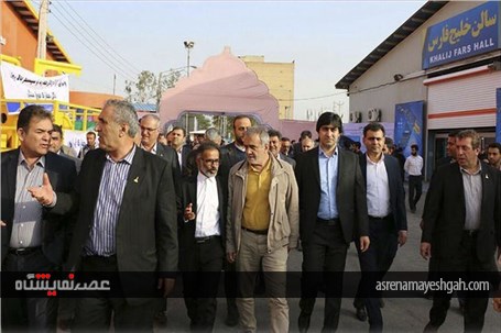 گزارش تصویری بازدید نایب رئیس مجلس از نمایشگاه حفاری اهواز
