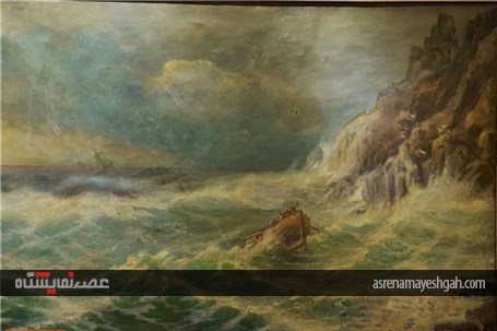 گزارش تصویری برپایی نمایشگاهی از آثار هنرمندان مسیحی در نگارخانه شیث